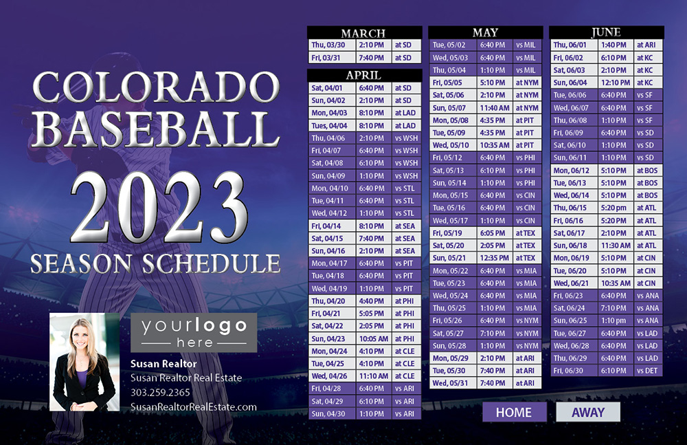 Rockies 2025 Schedule Printable Trina Bernardine